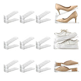 Uni HIMO 12-pack shoe slots organizer overview for closet organization