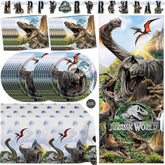 Unique Jurassic Park door poster backdrop for photos and party setup