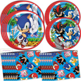 Unique Sonic 9-inch dinner plates for meals and party theme.