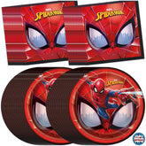 Unique Spiderman plates 9-inch for sturdy party servings.