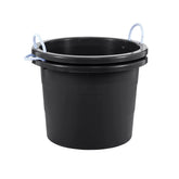 United Solutions 19-gallon rope-handle tub with two handles for easy transport.