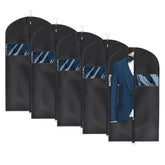 Univivi 43-inch garment bag with view window keeps garments visible and protected.