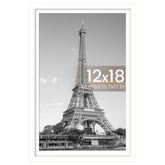 upsimples 12x18 picture frame front view with a clear cover for vibrant photos