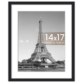 Upsimples 14x17 frame front black for a crisp wall display