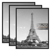 Upsimples 16x20 frame with scratch-proof cover protects posters on display.