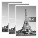 Upsimples 16x24 white frame 3-pack for posters and photos.