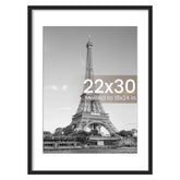 Upsimples 22x30 frame front view highlighting sturdy build and clear viewing window.