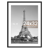 upsimples 24x32 poster frame front view shows a clean, modern display for photos and art