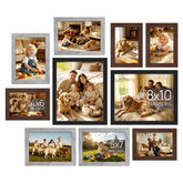 Upsimples collage frame 8x10 black for a clean wall gallery display.