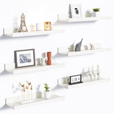 upsimples floating shelves ease of assembly for quick wall setup