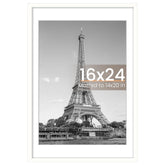 Upsimples white 16x24 picture frame front view for a clean, classic display