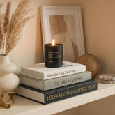 Upstart Decor Elegant Linen Set decorative books on a coffee table create a stylish focal point