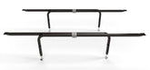 USA Bed Support Co. center system front view reinforces bed frame stability.