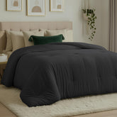 Utopia Bedding twin comforter 64x88 provides full coverage for all-season warmth.