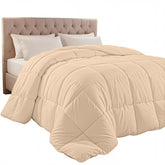 Utopia Bedding King Comforter Insert fits a king bed with lasting loft for all-season comfort.
