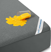 Utopia Bedding king mattress protector with waterproof top protects against spills and stains