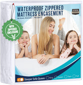 Utopia Bedding mattress protector offering 360-degree coverage for sleeper sofa queen mattress