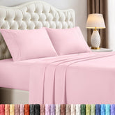 Utopia Bedding queen flat sheet 90x102 inches for full queen bed coverage and comfort.