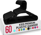 Utopia Home 60-pack kids hangers with non-slip design for neat outfits