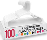Utopia Home kids hangers with shoulder grooves keep tiny outfits smooth and organized.