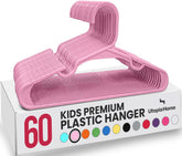 Utopia Home kids hangers with shoulder grooves for smooth clothes