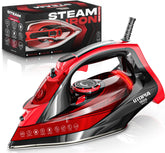 Utopia Home steam iron with non-stick soleplate for smooth pressing