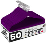 Utopia Home velvet hangers with soft coating grip delicately and prevent slipping.