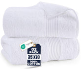 Utopia Towels bath sheet 35x70 front view highlights generous coverage.