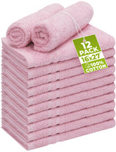 Utopia Towels bleach-proof salon towel in pink ready for busy client sessions.
