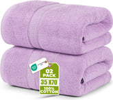 Utopia Towels luxurious jumbo bath sheet 35x70 provides full-body coverage after showers.
