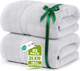 Utopia Towels luxury jumbo bath sheet 600 GSM offers full-body wrap and softness.