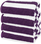 Utopia Towels pack of four cabana towels 30x60 inches for beach-ready lounging.