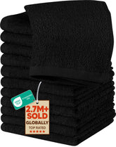 Utopia Towels washcloth set 12-pack 12x12 inches for everyday cleansing.