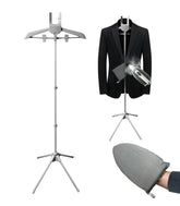 UUFCTY garment steamer hanger stand for wrinkle-free fabrics at home
