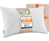 UYWO cooling memory foam pillow outer cover with ice silk texture for temperature control