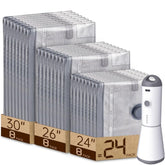 Vacbird travel vacuum bags with rechargeable pump enable efficient packing on the go.