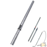 VACEXT 1.25 inch stainless steel extension wand close-up for durability