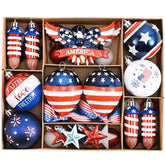 Valery Madelyn eagle ornament for patriotic decor, ideal for Independence Day.