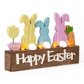 Valery Madelyn Easter bunny LED on table enhances festive ambiance
