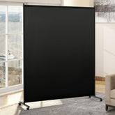 VAMFUTRE single-panel divider with caster wheels enables easy room rearrangement for flexible spaces.