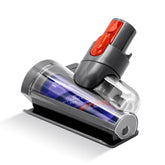 Vanclearidea mini motorized tool head cleans pet hair from sofa
