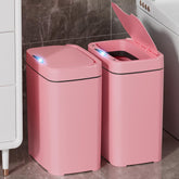 Vanpopubs two-pack compact trash cans delivered in one package for easy setup