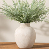Vanselia ceramic flower vase with farmhouse-table design, versatile dΓ©cor.
