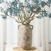 Vanselia large flower vase 12in ceramic for timeless centerpieces and versatile florals.