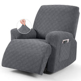 VANSOFY recliner back cover showing tailored fit and fabric protection.