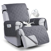 VANSOFY recliner cover in waterproof durable fabric protecting furniture from spills