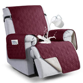 VANSOFY waterproof recliner cover protects against spills and pet accidents.