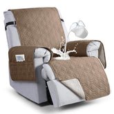VANSOFY waterproof recliner cover material protects furniture from spills.