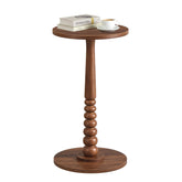 VASAGLE MARIEL round side table front view; compact, space-saving accent for small rooms.