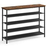 VASAGLE shoe rack assembled display showing 20β24 pair capacity for an organized entryway.